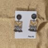 Handmade Cloth Jhumka Earrings