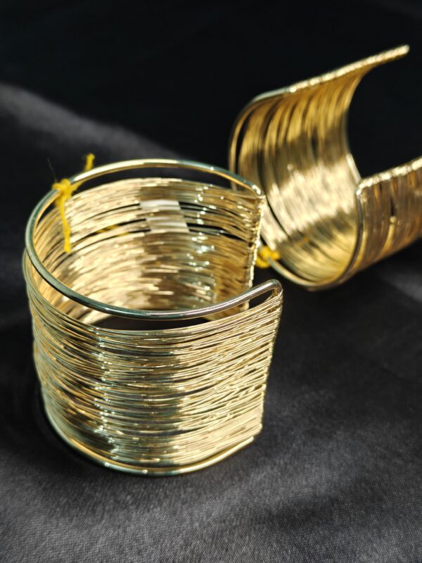 Golden Harmony Bangle Set